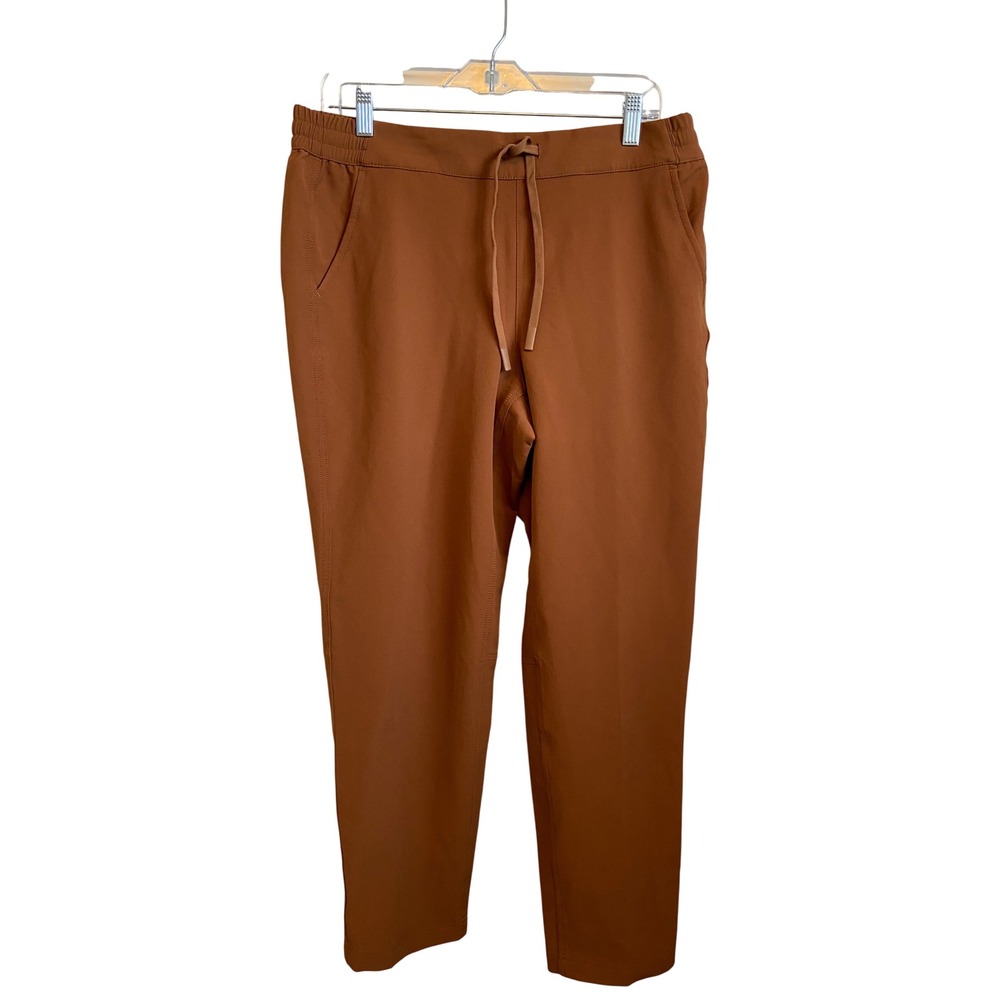 Alpine Design Womens Trailblazer Hiking Pants Rust Brown Stretch Large
